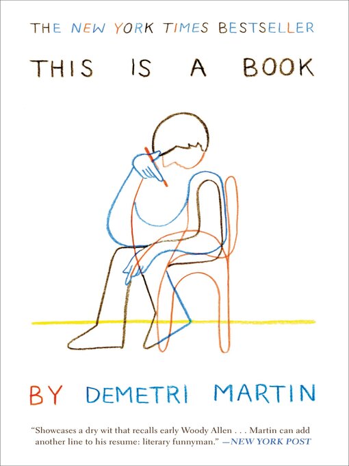 Title details for This Is a Book by Demetri Martin - Available